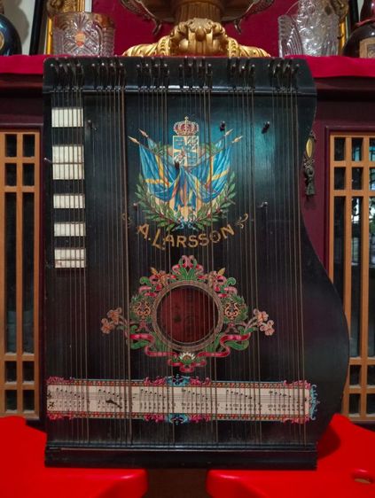 เก่าโบราณงานยุโรป..เครื่องเล่นดนตรีครบชุดสุดสมบูรณ์พร้อมกล่องเดิมจุดคลาสสิค รูปที่ 2