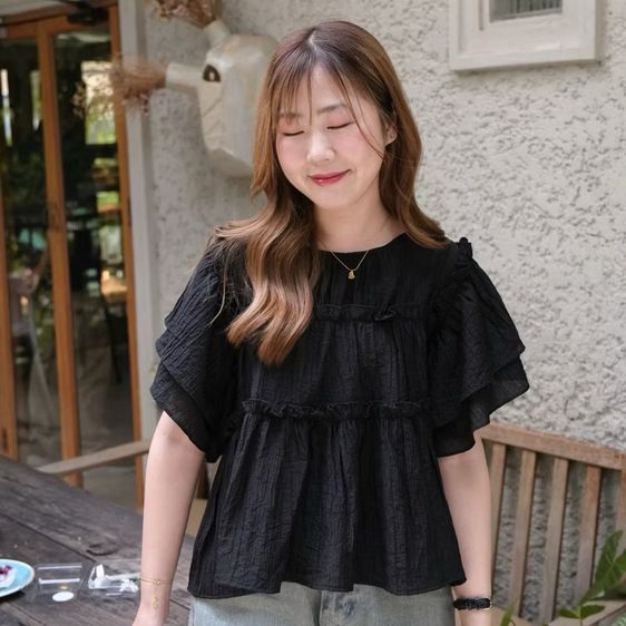 เสื้อทรงระบาย ใส่แล้วดูดี ใส่สบาย รูปที่ 5