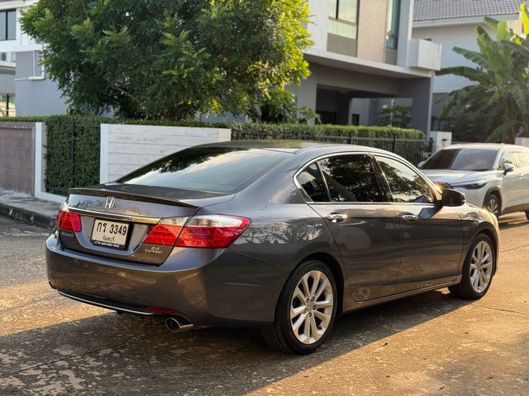Honda Accord 2013 2.4 Tech Sedan เบนซิน ไม่ติดแก๊ส เกียร์อัตโนมัติ เทา รูปที่ 4
