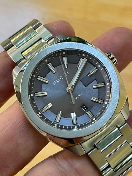 GUCCI GG2570 41 mm Dark Gray Dial Quartz Men’s Watch Swiss Watch YA142301 รูปที่ 12