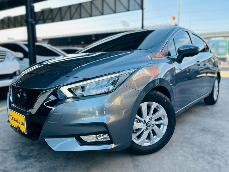 Nissan Almera 2020 1.0 V Sedan เบนซิน ไม่ติดแก๊ส เกียร์อัตโนมัติ เทา รูปที่ 2