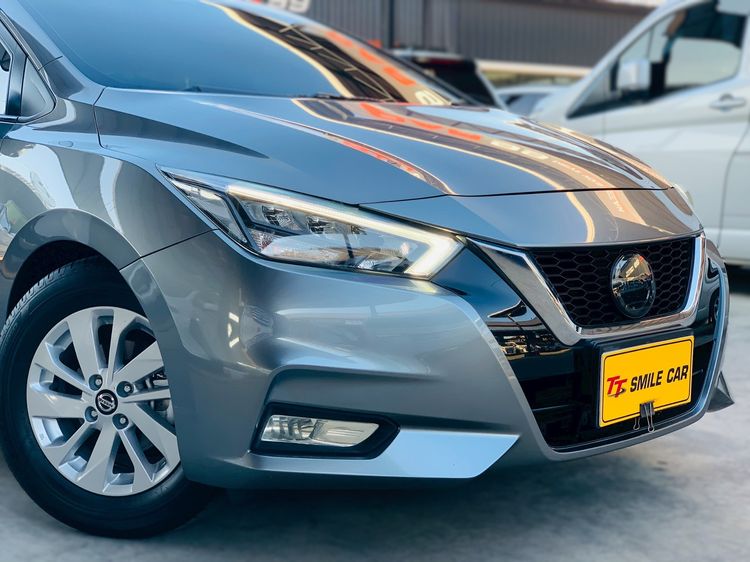 Nissan Almera 2020 1.0 V Sedan เบนซิน ไม่ติดแก๊ส เกียร์อัตโนมัติ เทา รูปที่ 4