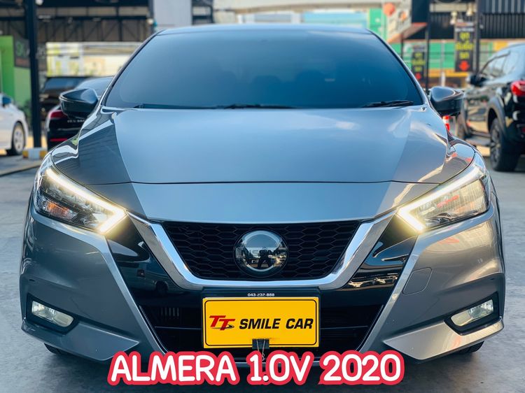 รถ Nissan Almera 1.0 V สี เทา