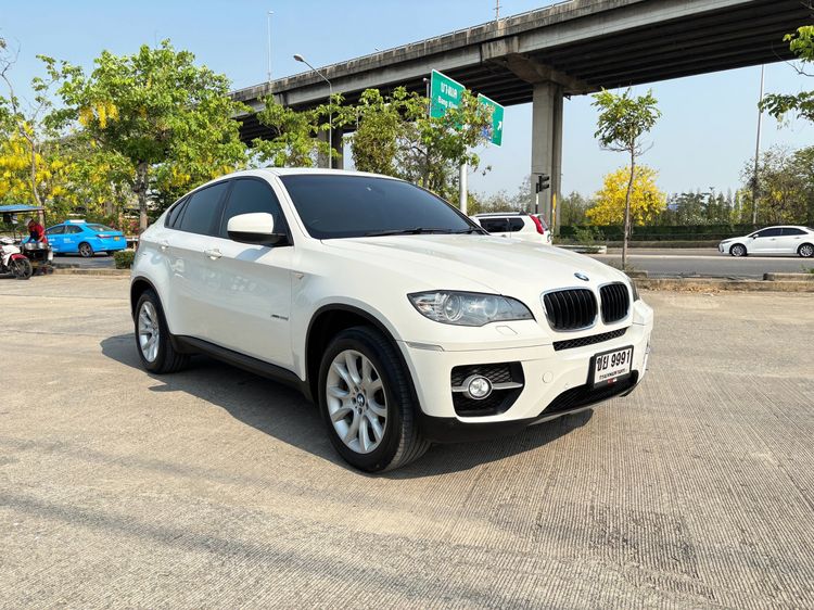 BMW X6 2012 3.0 xDrive30d 4WD Utility-car ดีเซล ไม่ติดแก๊ส เกียร์อัตโนมัติ ขาว รูปที่ 2