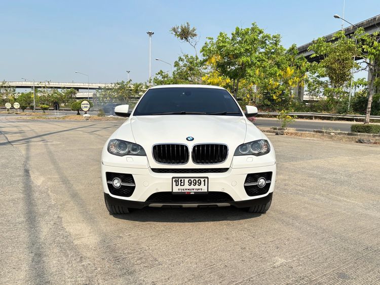 BMW X6 2012 3.0 xDrive30d 4WD Utility-car ดีเซล ไม่ติดแก๊ส เกียร์อัตโนมัติ ขาว รูปที่ 3