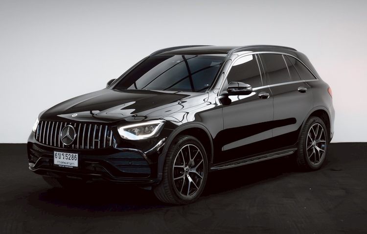 รถ Mercedes-Benz GLC-Class GLC300e สี ดำ