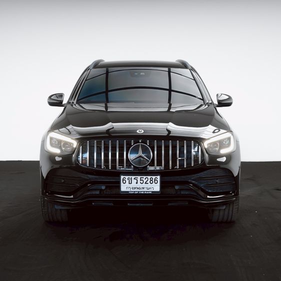 Mercedes-Benz GLC-Class 2020 GLC300e Utility-car ปลั๊กอินไฮบริด (PHEV) ไม่ติดแก๊ส เกียร์อัตโนมัติ ดำ รูปที่ 3