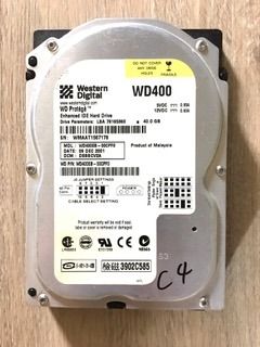 ที่เก็บข้อมูลและเมมโมรี่การ์ด 40 GB Internal Hard Drive Western Digital 