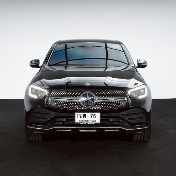 Mercedes-Benz GLC-Class 2021 GLC300e Utility-car ปลั๊กอินไฮบริด (PHEV) ไม่ติดแก๊ส เกียร์อัตโนมัติ ดำ รูปที่ 3