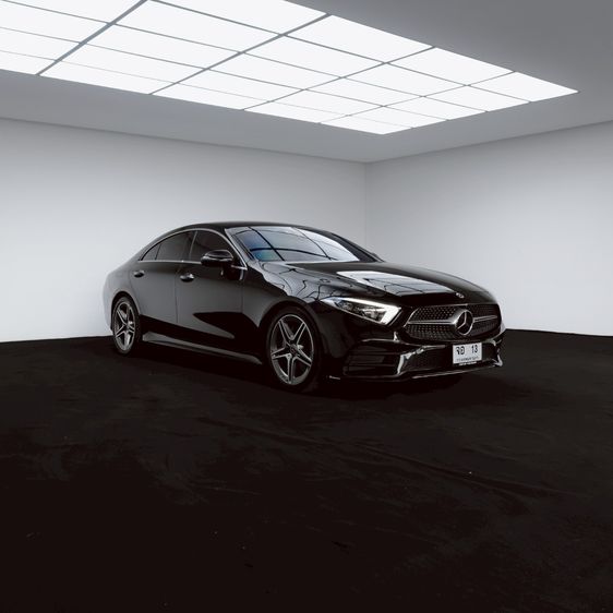Mercedes-Benz CLS-Class 2019 CLS300 Sedan ดีเซล ไม่ติดแก๊ส เกียร์อัตโนมัติ ดำ รูปที่ 2