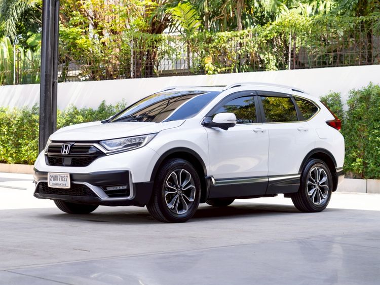 Honda CR-V 2021 1.6 DT EL 4WD Utility-car ดีเซล ไม่ติดแก๊ส เกียร์อัตโนมัติ ขาว รูปที่ 3