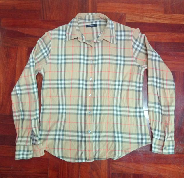 Burberry lady shirt รูปที่ 2
