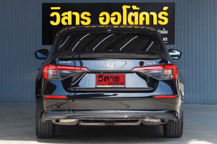 Honda Civic 2021 1.5 Turbo EL+ Sedan เบนซิน ไม่ติดแก๊ส เกียร์อัตโนมัติ ดำ รูปที่ 3