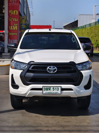 Toyota Hilux Revo 2023 2.8 J 4WD Pickup ดีเซล เกียร์ธรรมดา ขาว รูปที่ 2