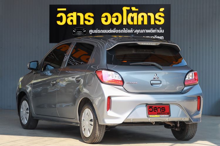 Mitsubishi Mirage 2021 1.2 GLX Sedan เบนซิน ไม่ติดแก๊ส เกียร์อัตโนมัติ เทา รูปที่ 4