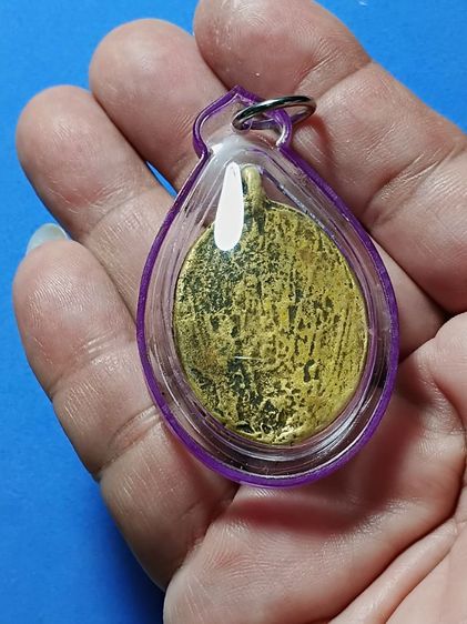 เหรียญหล่อหลวงพ่อกล่อม วัดโพธาวาส ปี2470 รุ่นเเรก จ.สุราษฏร์ธานี สภาพผ่านการใช้ออกรบมาอย่างโชกโชน ได้เเบ่งปันเหมาพวงสร้อยยกคอมาจากพี่ทหารใต้ รูปที่ 6