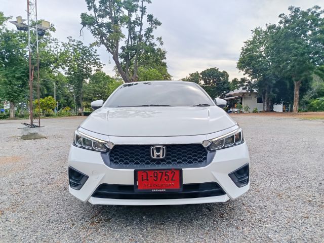 Honda City 2024 1.0 SV Sedan เบนซิน ไม่ติดแก๊ส เกียร์อัตโนมัติ ขาว รูปที่ 2