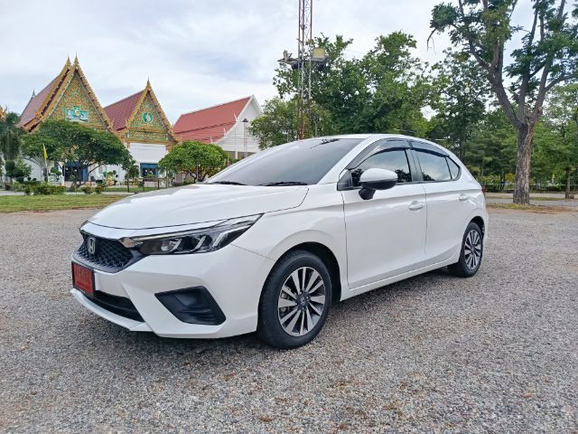 Honda City 2024 1.0 SV Sedan เบนซิน ไม่ติดแก๊ส เกียร์อัตโนมัติ ขาว รูปที่ 3