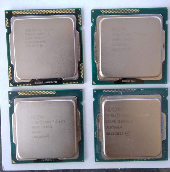 อื่นๆ ซีพียู core i3 i5 มือสอง 1150 1155 1156 ถูกๆ