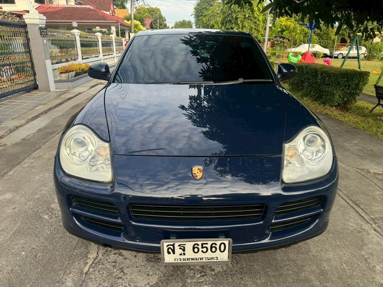 Porsche Cayenne 2004 4.5 S 4WD Utility-car เบนซิน ไม่ติดแก๊ส เกียร์อัตโนมัติ น้ำเงิน รูปที่ 2