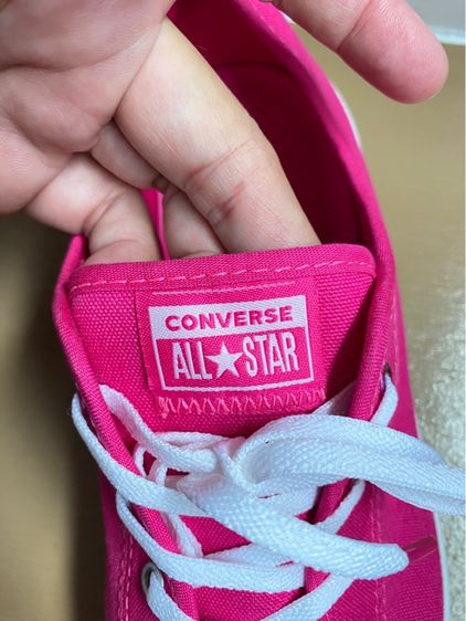 CONVERSE ALL STAR DAINTY GS OX PINK รูปที่ 9