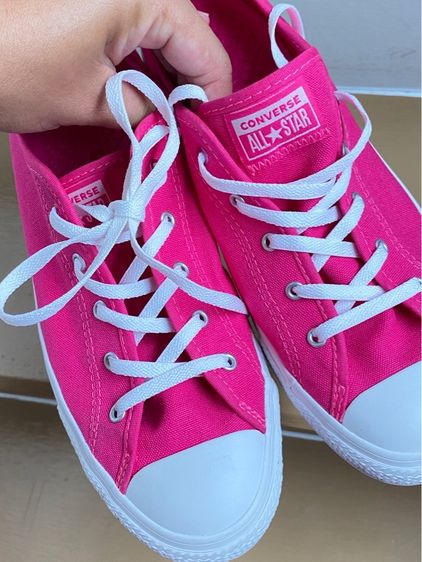 CONVERSE ALL STAR DAINTY GS OX PINK รูปที่ 16