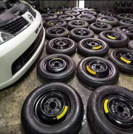 ลดแรง จาก2,200 เหลือ1,600 ยางอะไหล่ ของญี่ปุ่นแท้  ขอบ15 ,4รู100 รูปที่ 4