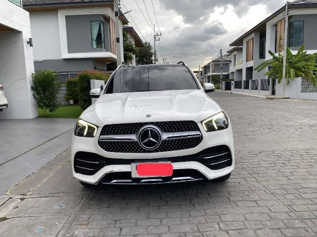 Mercedes-Benz GLE-Class 2019 GLE300 Utility-car ดีเซล ไม่ติดแก๊ส เกียร์อัตโนมัติ ขาว รูปที่ 2