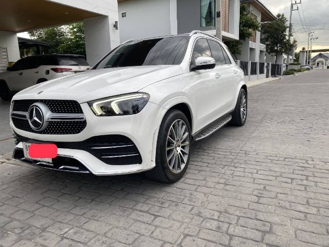 Mercedes-Benz GLE-Class 2019 GLE300 Utility-car ดีเซล ไม่ติดแก๊ส เกียร์อัตโนมัติ ขาว รูปที่ 3