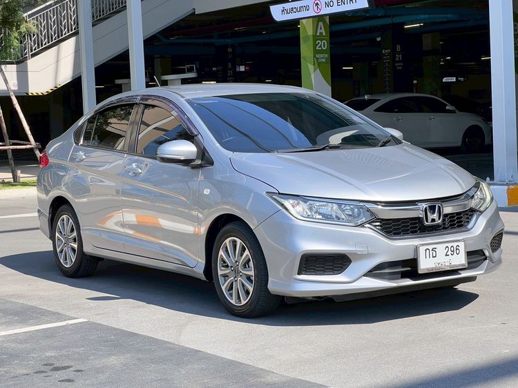 Honda City 2019 1.5 V Sedan เบนซิน เกียร์อัตโนมัติ เทา รูปที่ 3
