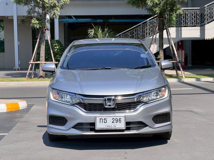Honda City 2019 1.5 V Sedan เบนซิน เกียร์อัตโนมัติ เทา รูปที่ 2