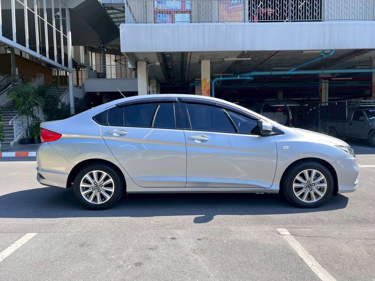 Honda City 2019 1.5 V Sedan เบนซิน เกียร์อัตโนมัติ เทา รูปที่ 4