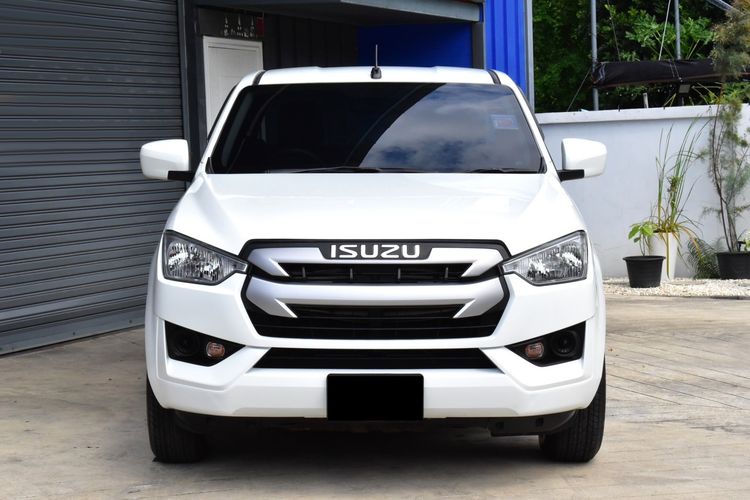 Isuzu D-MAX 2020 1.9 S Pickup ดีเซล เกียร์ธรรมดา ขาว รูปที่ 2