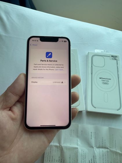 iphone 13 mini สีขาว 128gb  รูปที่ 3