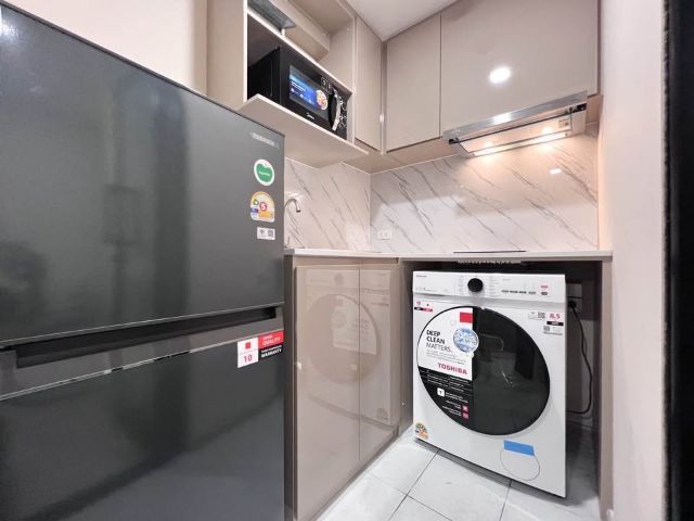 ตกแต่งครบ ไม่อนุญาต ให้เช่า The Belgravia  Ratchada 17  เดอะเบลกราเวีย แอท รัชดา 17 รูปที่ 3