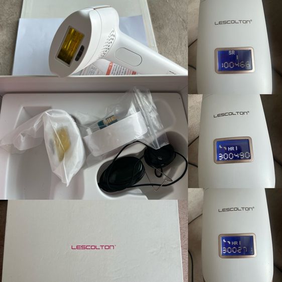 Lescolton IPL 2in1 เครื่องกำจัดขนหน้าใส มือสอง สภาพดี รูปที่ 2