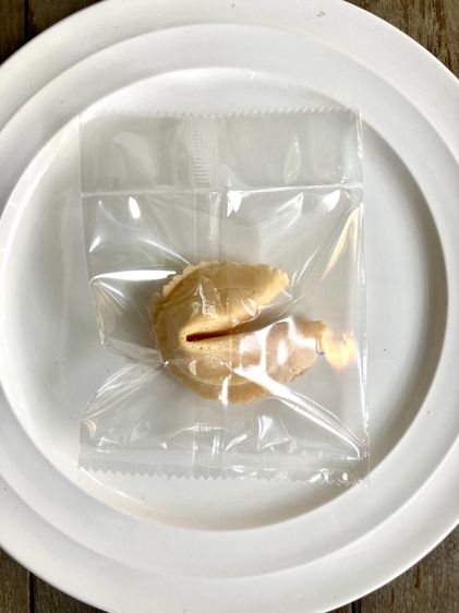 รับออร์เดอร์ โฮมเมด ฟอร์จูน คุ๊กกี้ รสชาติ ต้นตำรับ ( Homemade Fortune Cookie)🥠 🔮  รูปที่ 4
