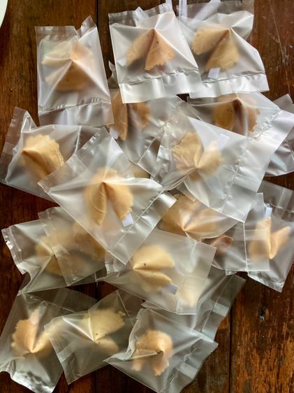 รับออร์เดอร์ โฮมเมด ฟอร์จูน คุ๊กกี้ รสชาติ ต้นตำรับ ( Homemade Fortune Cookie)🥠 🔮  รูปที่ 10