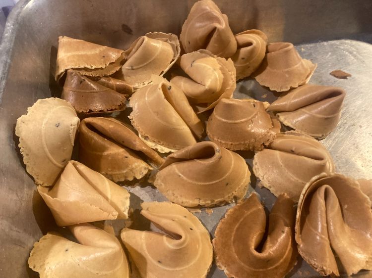 รับออร์เดอร์ โฮมเมด ฟอร์จูน คุ๊กกี้ รสชาติ ต้นตำรับ ( Homemade Fortune Cookie)🥠 🔮  รูปที่ 13