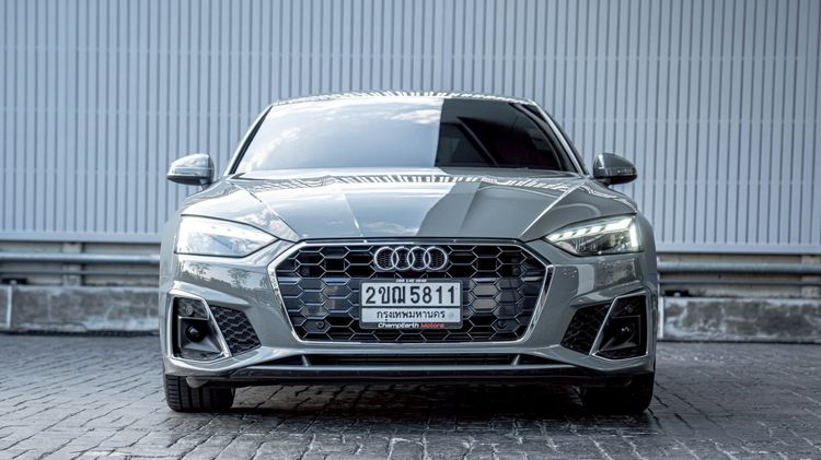 Audi Audi A5  2021 Sportback 40 TFSI S-Line Sedan เบนซิน ไม่ติดแก๊ส เกียร์อัตโนมัติ เทา รูปที่ 2