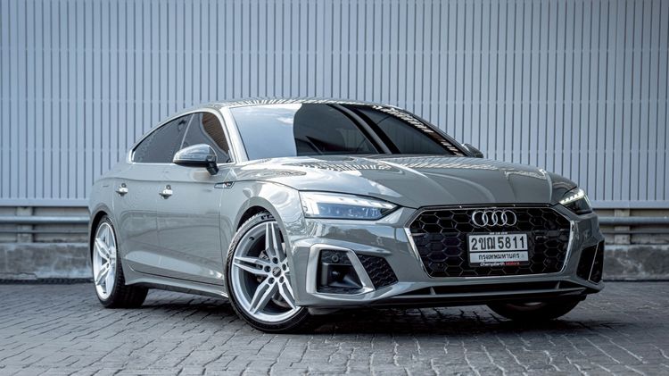 รถ Audi Audi A5  Sportback 40 TFSI S-Line สี เทา