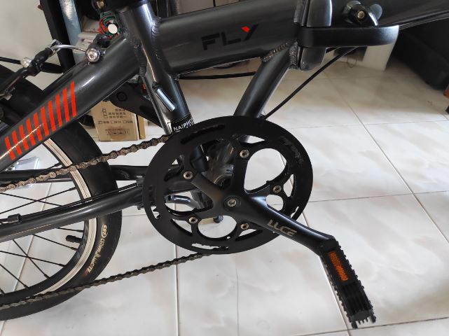 จักรยาน พับ Backer fly  ล้อ 20" 9 สปีด รูปที่ 5