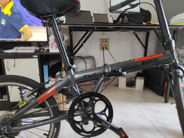 จักรยาน พับ Backer fly  ล้อ 20" 9 สปีด รูปที่ 12