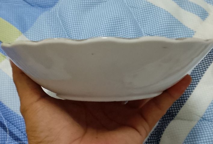 จานเก่าลายดอกกุหลาบ รูปที่ 2