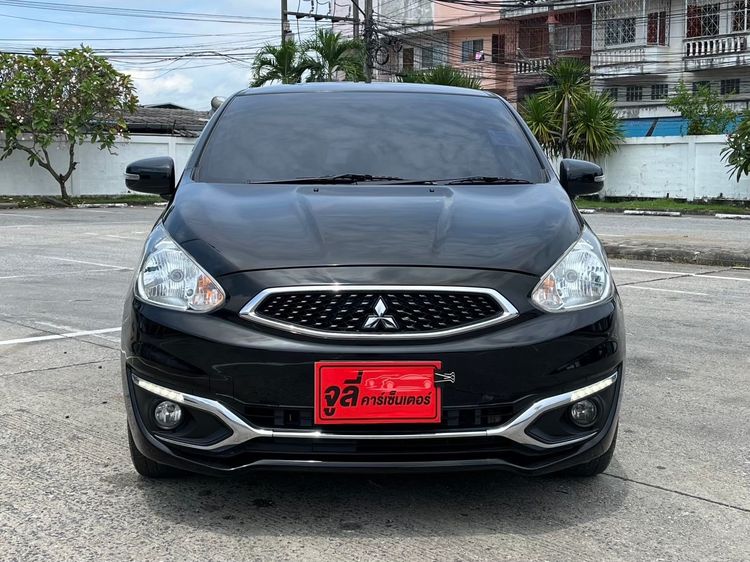 Mitsubishi Mirage 2017 1.2 GLS Sedan เบนซิน ไม่ติดแก๊ส เกียร์อัตโนมัติ ดำ รูปที่ 2