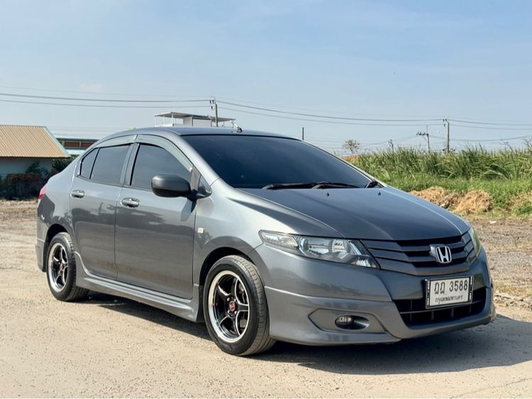 Honda City 2010 1.5 S Sedan เบนซิน ไม่ติดแก๊ส เกียร์อัตโนมัติ เทา รูปที่ 3