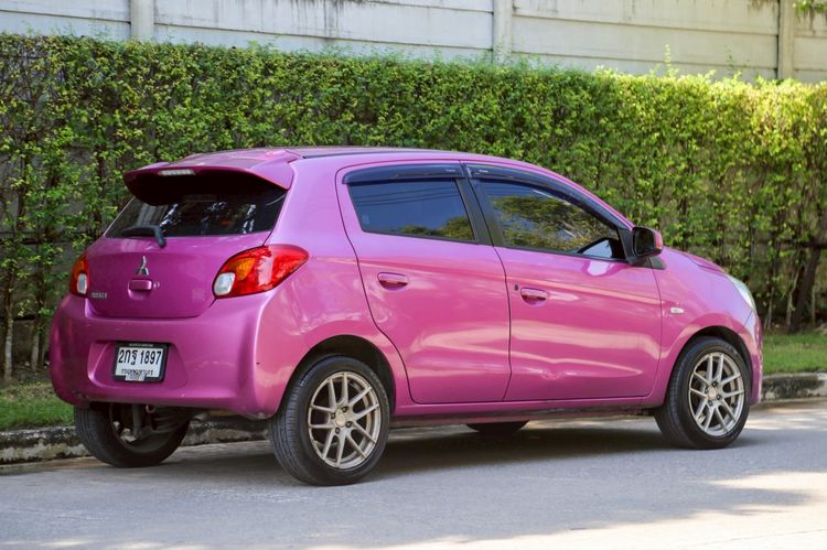 Mitsubishi Mirage 2013 1.2 GLS Limited Sedan เบนซิน เกียร์อัตโนมัติ ม่วง รูปที่ 3