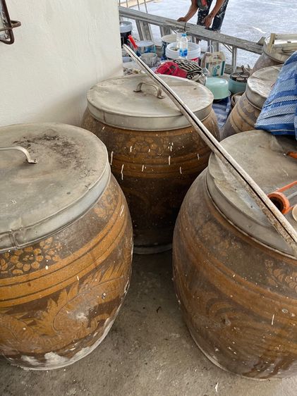 โอ่งมังกรราชบุรีแท้ 7 ใบ ขายเหมา รูปที่ 5