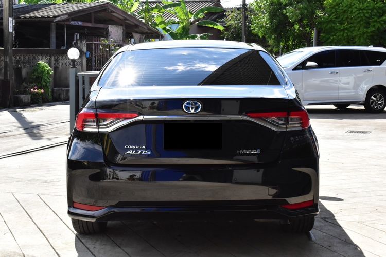 Toyota Altis 2020 1.8 Hybrid High Sedan ไฮบริด เกียร์อัตโนมัติ ดำ รูปที่ 4
