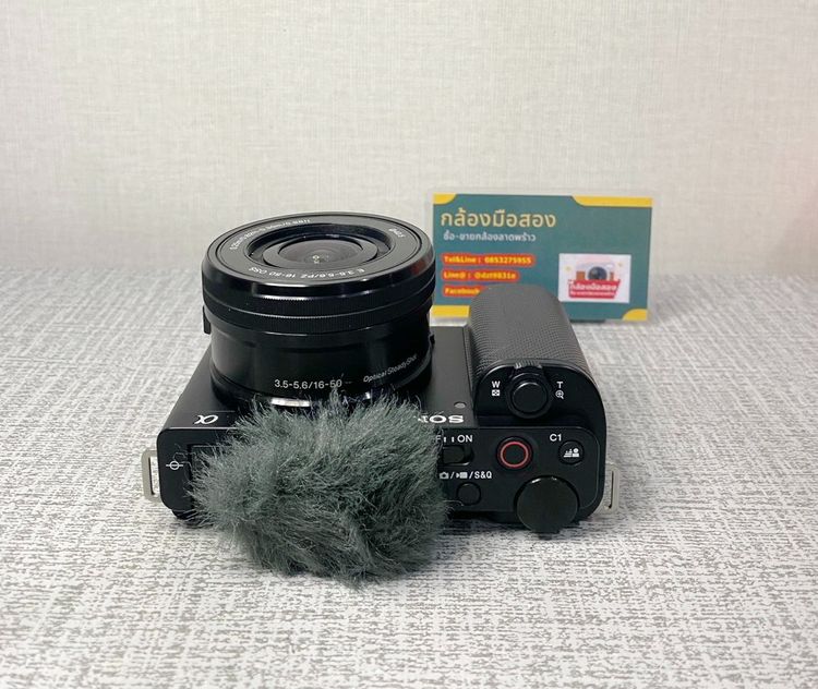 กล้องมือสองถูก zve10 sony ZV E10 zv-e10 ไลฟ์สด vlog ze v10 รูปที่ 5